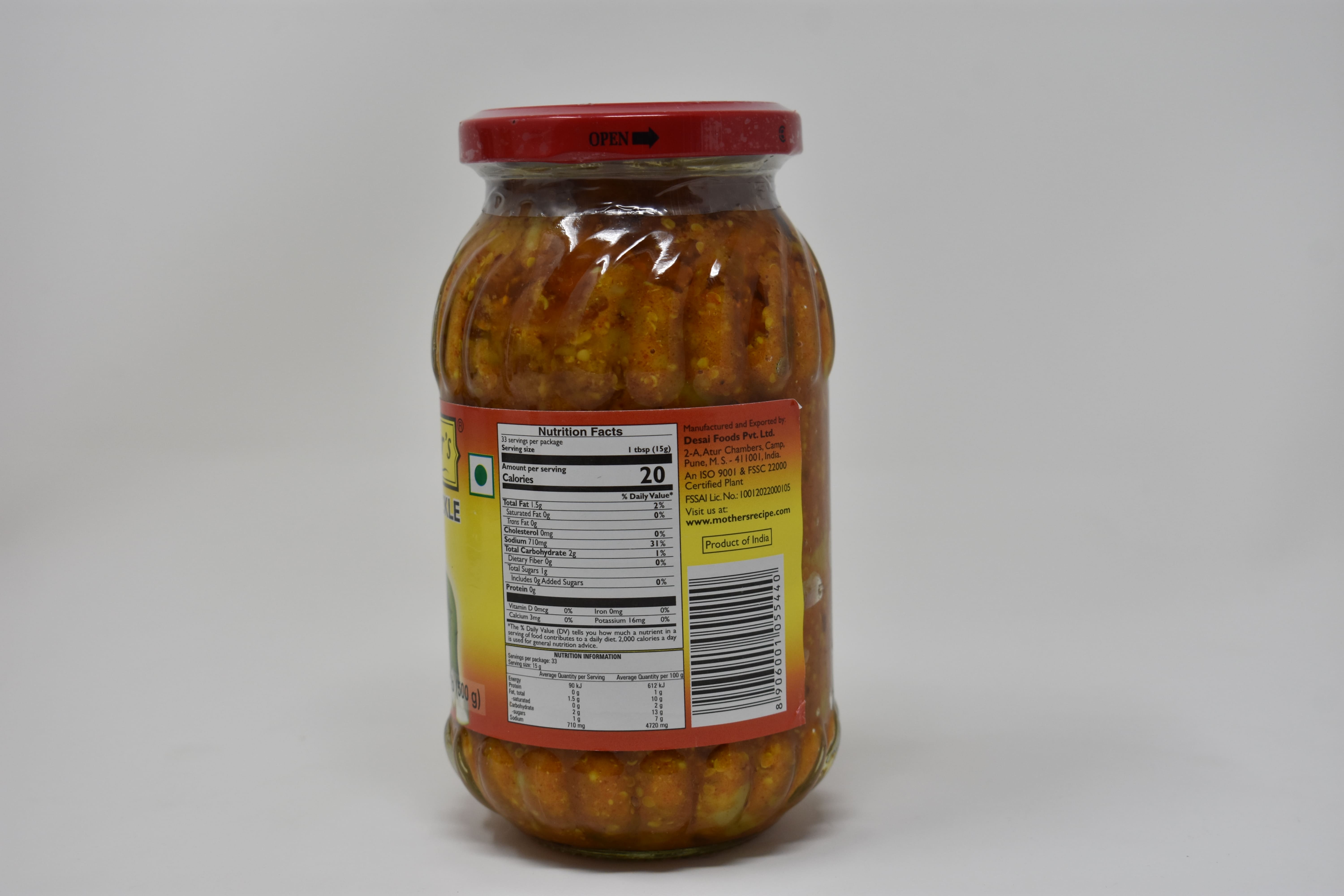 Mothers Recipe Pickles Combo