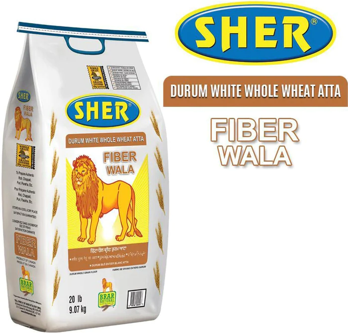 Sher Fiber Wala Atta 20lb